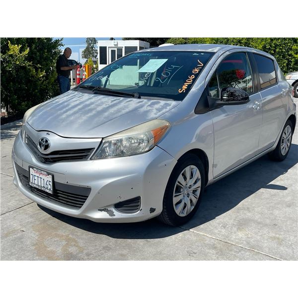 TOYT YARIS 2014 O/S-T SMOG-2 DAYS