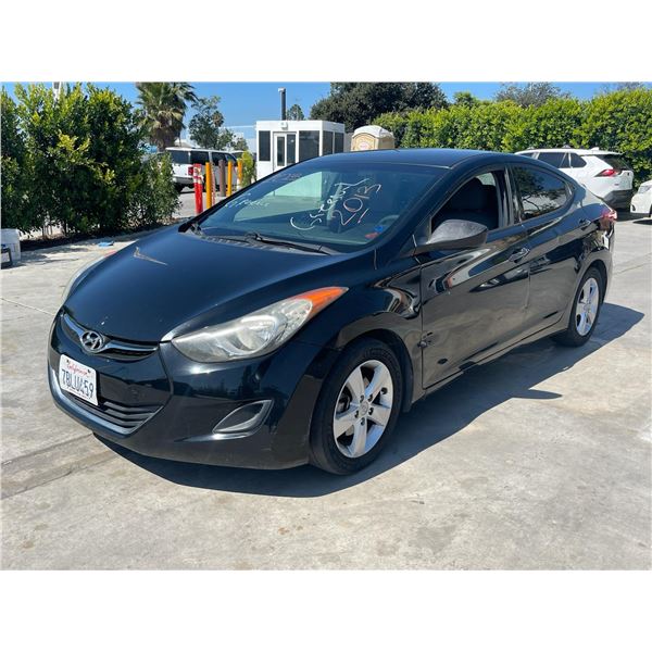 HYUN ELANTRA 2013 T-REPO 2 DAYS