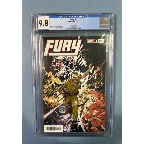 Fury #1 (2023) Marvel Comics Chris Samnee Variant Cover CGC 9.8 NM/M