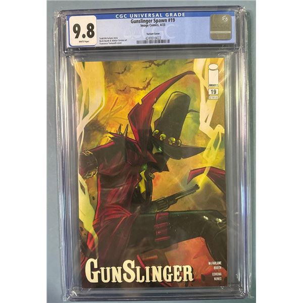 Gunslinger Spawn #19 CGC 9.8 Variant Cover B Image Comics 4/23