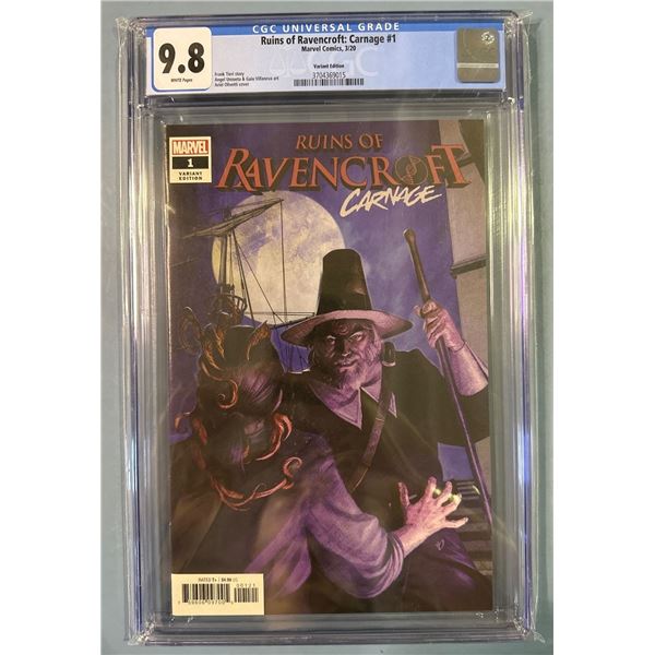 Ruins of Ravencroft: Carnage #1 CGC 9.8 NM/M Ariel Olivetti Variant Marvel
