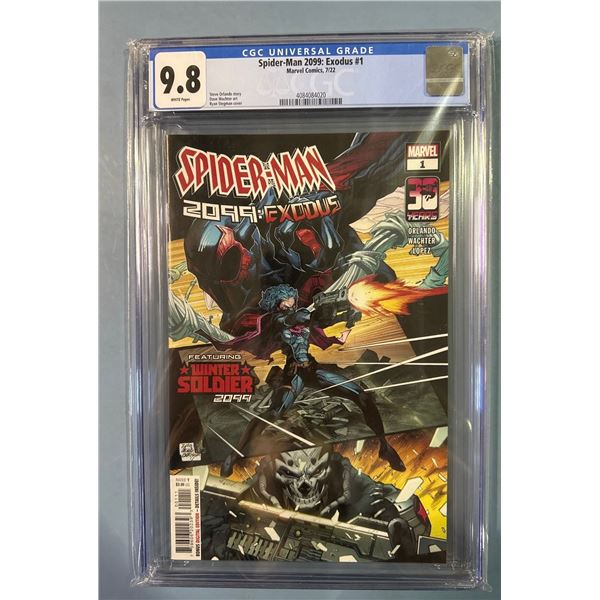 Spider-Man 2099: Exodus #1 CGC 9.8 Stegman Cover A Marvel Comics 7/22