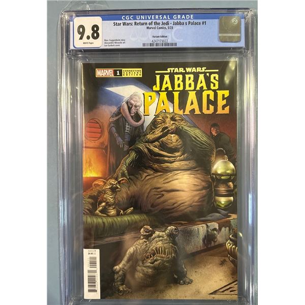 Star Wars: Return of the Jedi Jabba's Palace #1 CGC 9.8 Garbett Variant