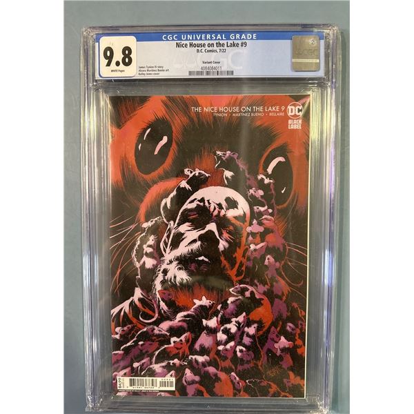 The Nice House on the Lake #9 CGC 9.8 Kelley Jones Variant Cover DC 7/22