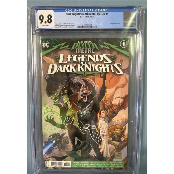 Dark Nights: Death Metal LOTDK #1 (DC Comics, 10/20) CGC 9.8 White Pages