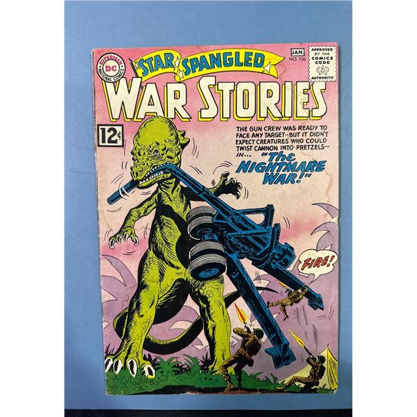 Star Spangled War Stories #106 DC Comics 1963 The Nightmare War!