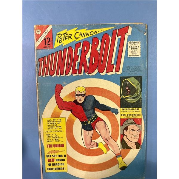 Peter Cannon Thunderbolt #1 (Charlton, 1966) 1st Appearance & Origin
