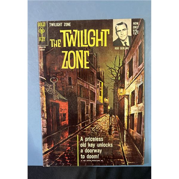 The Twilight Zone #4 (Gold Key, 8/63) Comic Book - Rod Serling