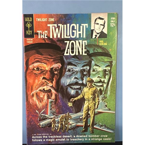 The Twilight Zone #6 (Gold Key, 1964) Silver Age Sci-Fi Horror Comic