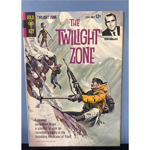1964 Gold Key The Twilight Zone #8 Comic Book Rod Serling