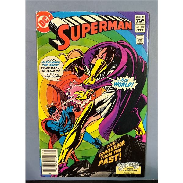 Superman #387 (DC Comics, 1983) The Conqueror from the Past!