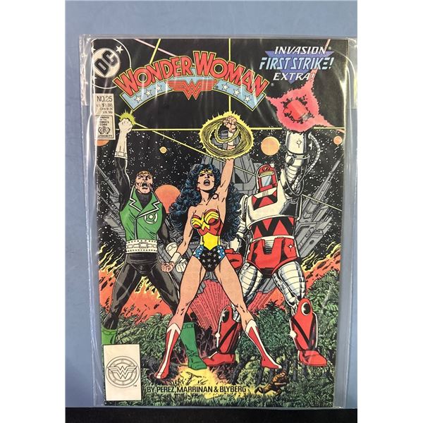 Wonder Woman #25 (1988) DC Comics, Invasion! First Strike! George Perez