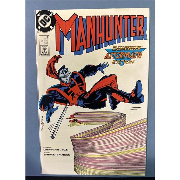 Manhunter #9 (DC Comics, 1989) Invasion Aftermath Extra!