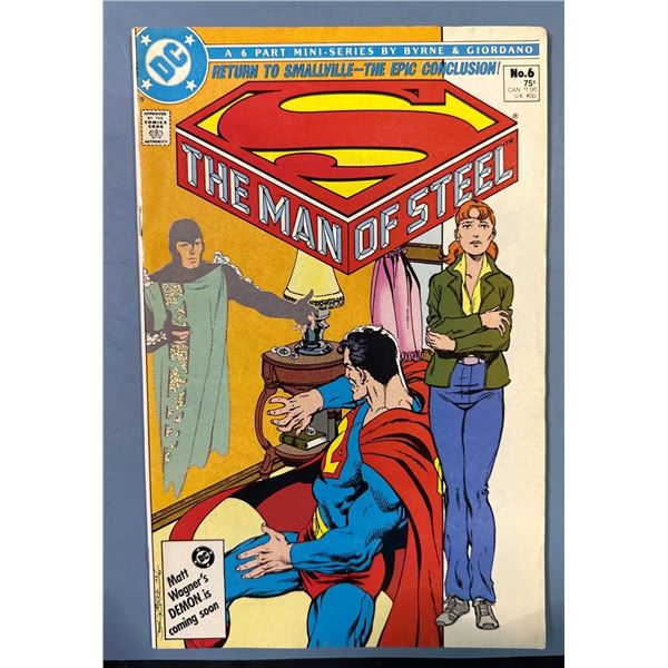 The Man of Steel #6 (DC, 1986) Byrne & Giordano - Return to Smallville