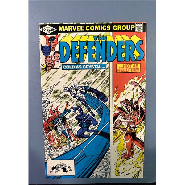 The Defenders #105 (Marvel, 1982) Cold as Crystal... Hot as Hellfire!