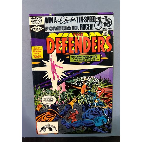 The Defenders #104 (Marvel, 1982) Guest Starring Wonder Man and The Beast