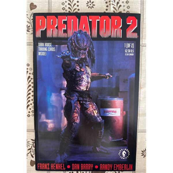 Predator 2 #1 (1991, Dark Horse) Movie Adaptation, Franz Henkel