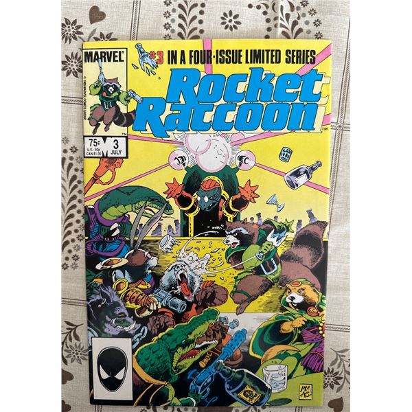 Rocket Raccoon #3 (Marvel, 1985) In a Four-Issue Limited Series