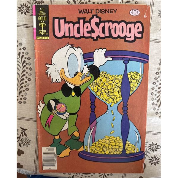 Uncle Scrooge #171 (Gold Key, 1979) Walt Disney Comic Book Sea-Monkeys Ad