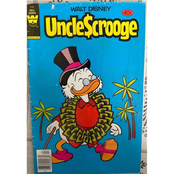 Uncle Scrooge #175 (Whitman, 1980) Walt Disney Comic Book