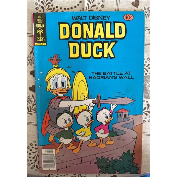 Walt Disney Donald Duck #214 The Battle at Hadrian's Wall (Gold Key, 1979)