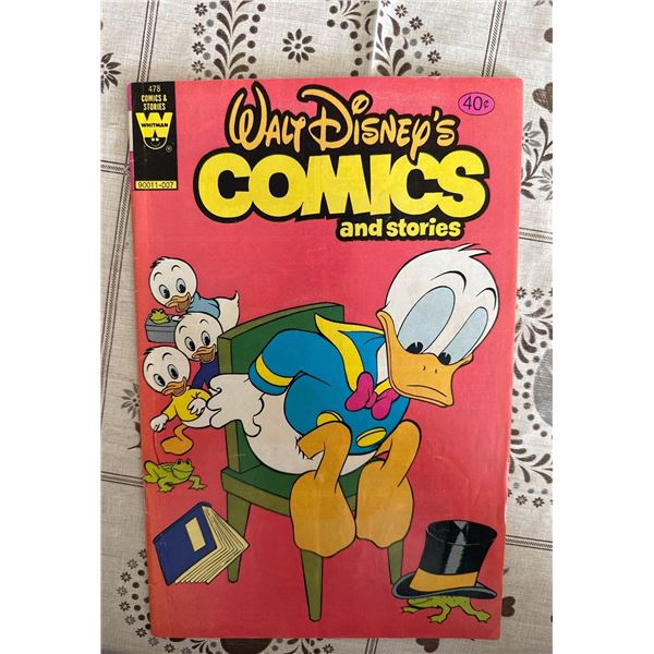 Walt Disney's Comics and Stories #478 (Whitman, 1980) Donald Duck