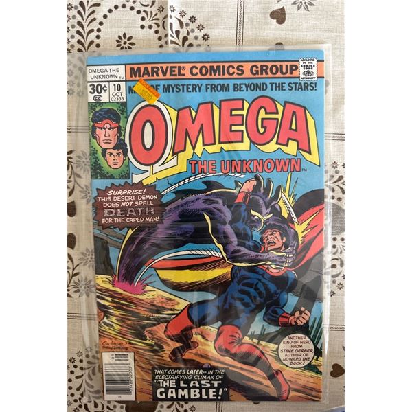 Omega the Unknown #10 (Marvel, 1977) Bronze Age Comic - Final Issue