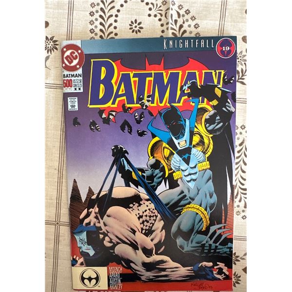 Batman #500 (Oct 1993) DC Comics - Knightfall Part 19