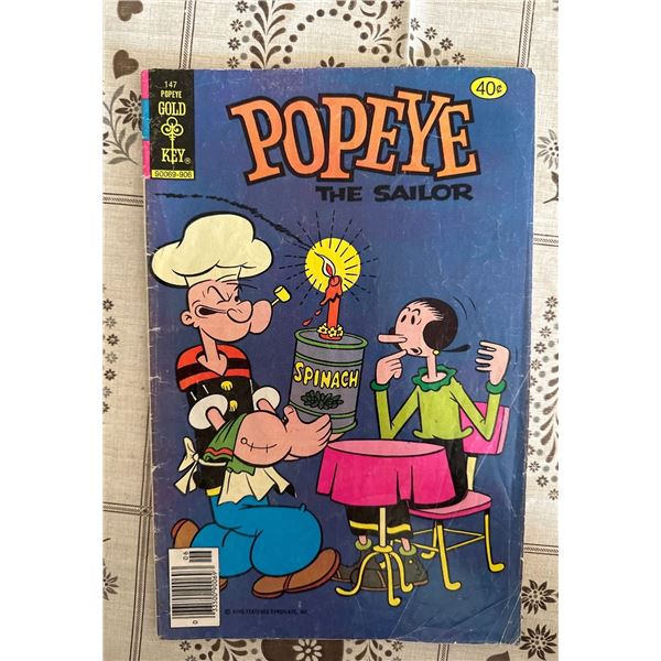 Popeye the Sailor #147 Gold Key Comics (1979) King Features Syndicate