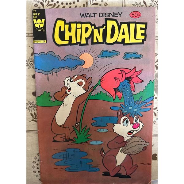 Walt Disney Chip 'n Dale #72 Comic Book (Whitman, 1981)