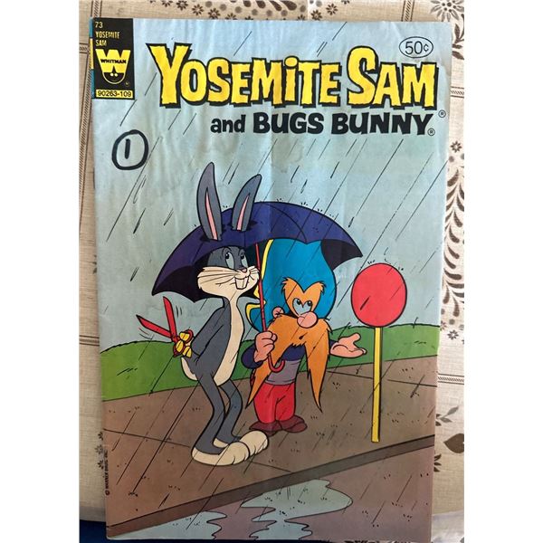 Yosemite Sam and Bugs Bunny #73 Comic Book (Whitman, 1981) Looney Tunes