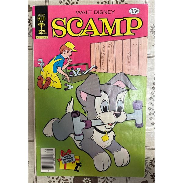 Walt Disney Scamp #43 Comic Book (Gold Key, 1978) 90215-809