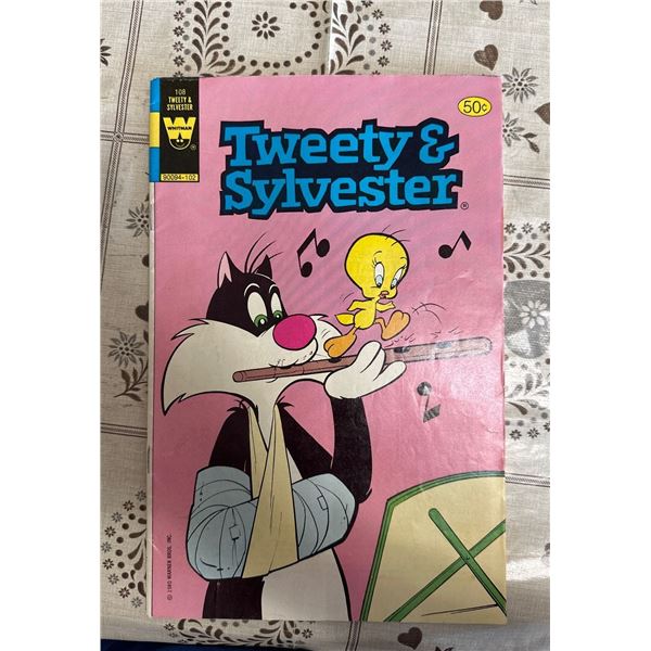 Tweety & Sylvester #108 Comic Book (Whitman, 1980) Looney Tunes