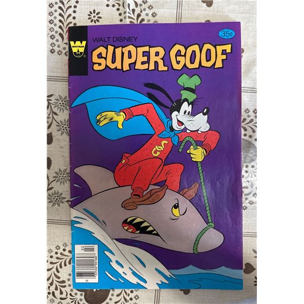 Walt Disney Super Goof #51 Comic Book (Whitman, February 1979)