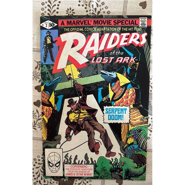 Raiders of the Lost Ark #2 Marvel Movie Special Comic (Oct 1981)