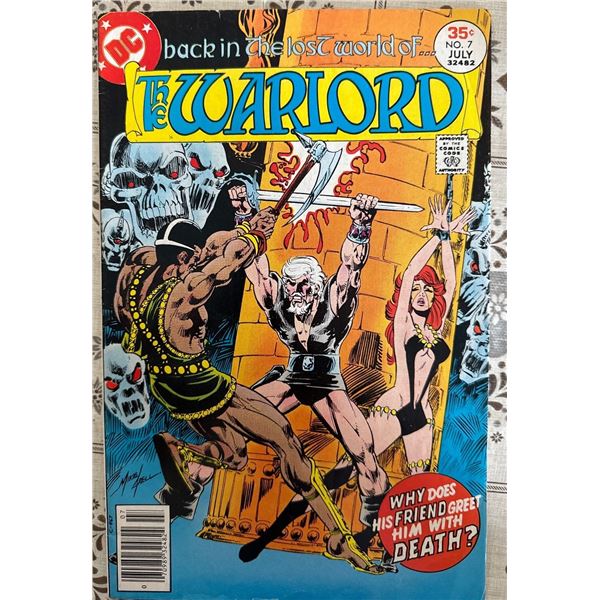 The Warlord #7 (DC Comics, 1977) Bronze Age - Mike Grell Art