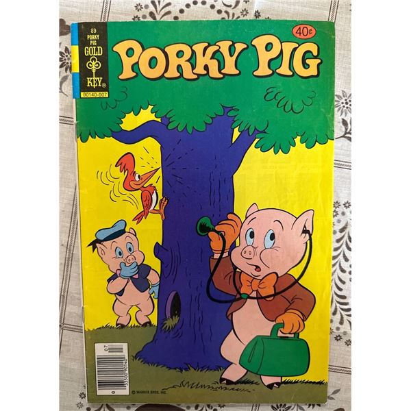 Porky Pig #89 Comic Book (Gold Key, July 1979) Star Trek Movie Ad