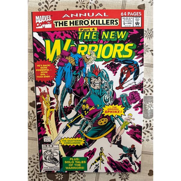 The New Warriors Annual #2 (Marvel, 1992) The Hero Killers Pt 4