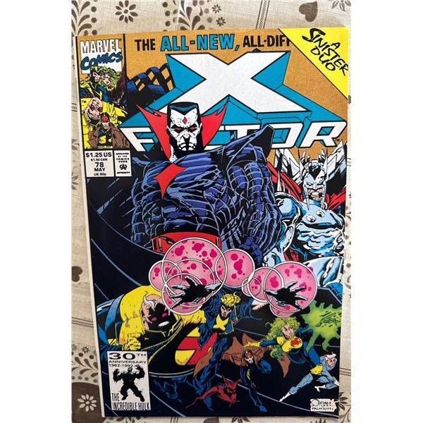X-Factor #78 (Marvel, May 1992) Comic Book ft. Mister Sinister, Stryfe