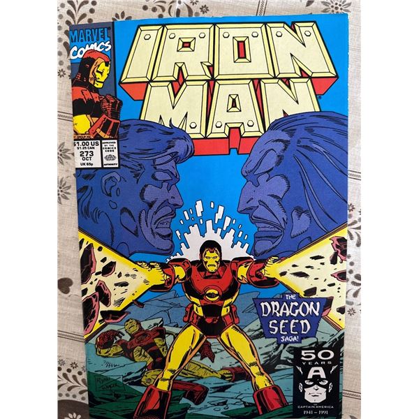 Iron Man #273 The Dragon Seed Saga Marvel Comics 1991