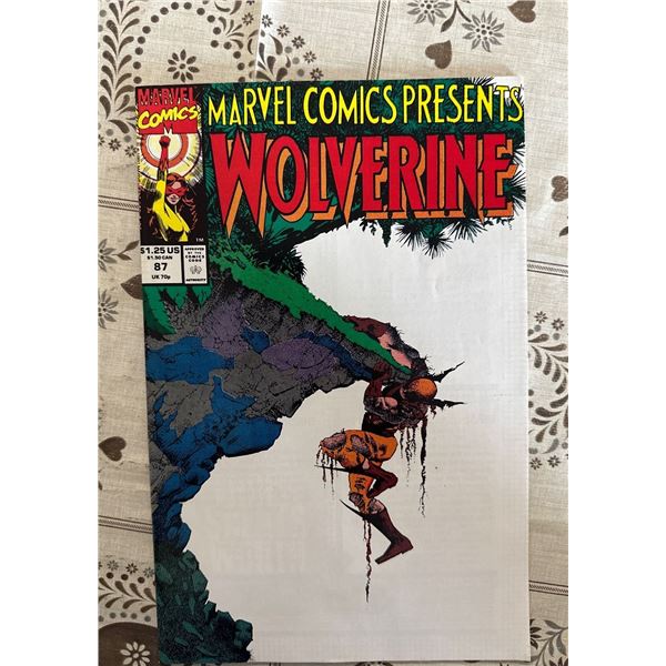 Marvel Comics Presents #87 (1991) Wolverine Cover Art by Sam Kieth