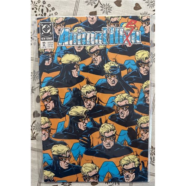 Animal Man #12 (DC Comics, 1989) Grant Morrison, Brian Bolland Cover