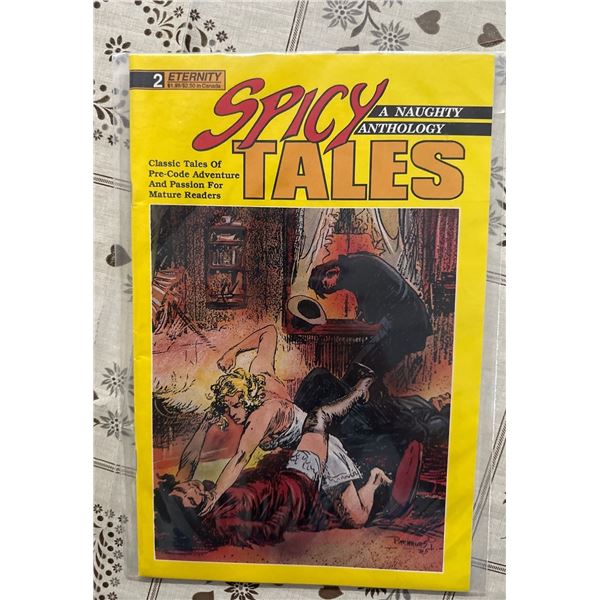 Spicy Tales #2 A Naughty Anthology Comic Book (Eternity Comics, 1988)