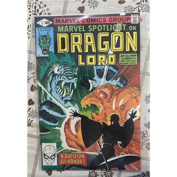 Marvel Spotlight #5 (Mar 1979) Dragon Lord - by Wolfman & Ditko