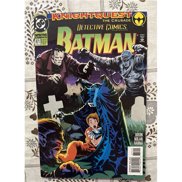 Detective Comics #671 Knightquest The Crusade (1994) DC Comics Batman