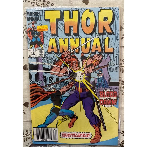 Thor Annual #12 (Marvel, 1984) Blood of Dawn! Comic Book