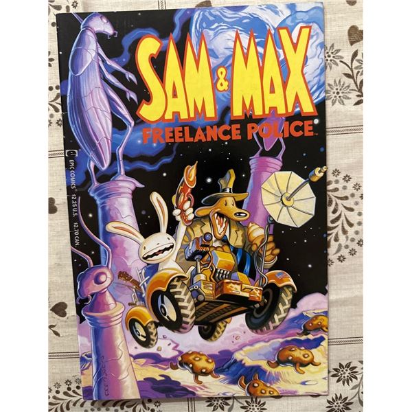 Sam & Max: Freelance Police One-Shot (Epic Comics, 1992) Steve Purcell