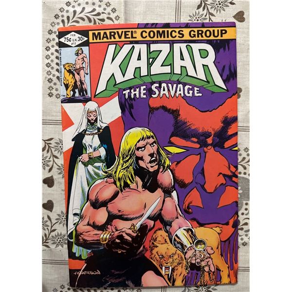 Kazar the Savage #11 (Marvel Comics, 1982) 1st Appearance of Belasco