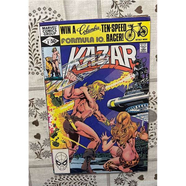 Ka-Zar the Savage #8 (Nov 1981, Marvel) Lego Expert Builder Ad Back
