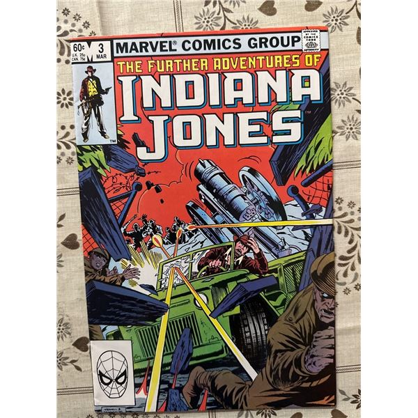 The Further Adventures of Indiana Jones #3 (Marvel, 1983) Comic Book